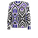 Zoso Blouse denise off white purple 234 Zoso Blouse denise off white purple 234