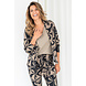 Zoso Travel blazer susan taupe black 234 Zoso Travel blazer susan taupe black 234