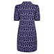 Zoso Travel jurk livas purple black 234 Zoso Travel jurk livas purple black 234