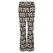 Zoso Travel broek katrina taupe black 234 Zoso Travel broek katrina taupe black 234