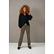 Maicazz Broek essara houndtooth black D4 Maicazz Broek essara houndtooth black D4