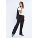 Mi Piace Travel broek flared logo zwart 202241 Mi Piace Travel broek flared logo zwart 202241
