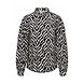 &Co woman Blouse apollo small ikat black bl268 &Co woman Blouse apollo small ikat black bl268