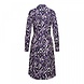 &Co woman Jurk lessy random ikat purple dr241 &Co woman Jurk lessy random ikat purple dr241