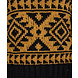 EsQualo Sweater jacquard fringes black olive 18701 EsQualo Sweater jacquard fringes black olive 18701