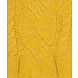 EsQualo Sweater cables v-neck warm olive 02700 EsQualo Sweater cables v-neck warm olive 02700