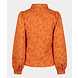 EsQualo Blouse basic flower pumpkin 15727 EsQualo Blouse basic flower pumpkin 15727