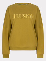 EsQualo Sweater illusion olive 05711