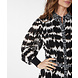 EsQualo Jurk ribbed cuff absolute illusion print 14709 EsQualo Jurk ribbed cuff absolute illusion print 14709