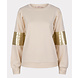 EsQualo Sweater sequins beige 05710 EsQualo Sweater sequins beige 05710