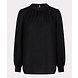 EsQualo Blouse fancy lurex zwart 08701 EsQualo Blouse fancy lurex zwart 08701