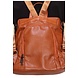 Stretch PU travel rugzak cognac Stretch PU travel rugzak cognac