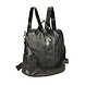 Stretch PU travel rugzak zwart Stretch PU travel rugzak zwart