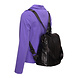 Stretch PU travel rugzak zwart Stretch PU travel rugzak zwart