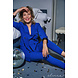 Elvira Casuals Broek zara kobalt blue 23-014 Elvira Casuals Broek zara kobalt blue 23-014