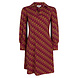 Zoso Travel jurk annelies winter red black 235 Zoso Travel jurk annelies winter red black 235