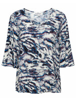 &Co woman Top nicky blue animal bl296
