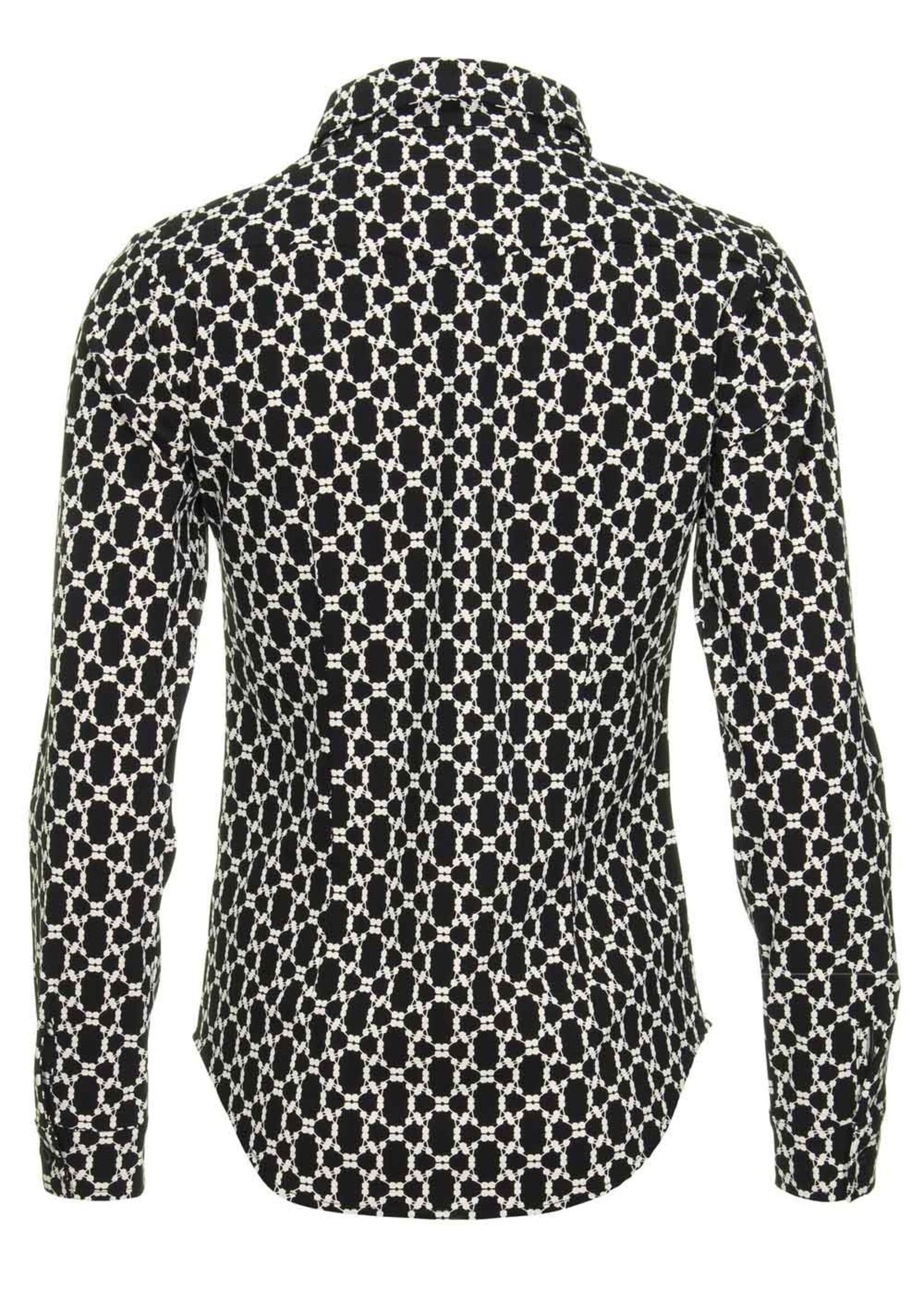 Mi Piace Travel blouse black kit dotted 60840
