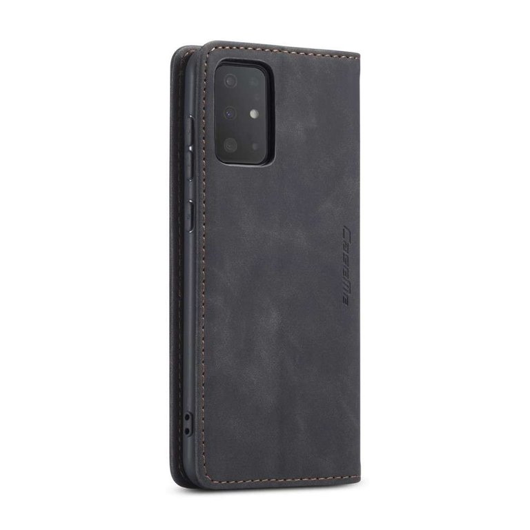CaseMe CaseMe Samsung Galaxy S20 Retro Wallet Case - Black