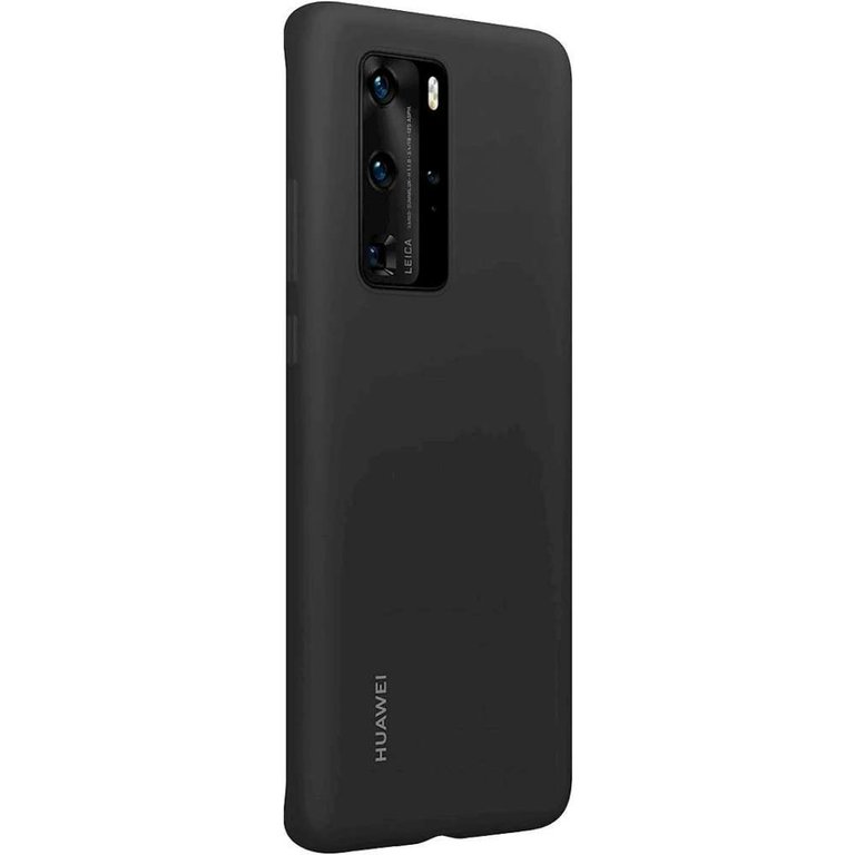 HUAWEI Huawei P40 Pro Silicon Protective Case - Zwart