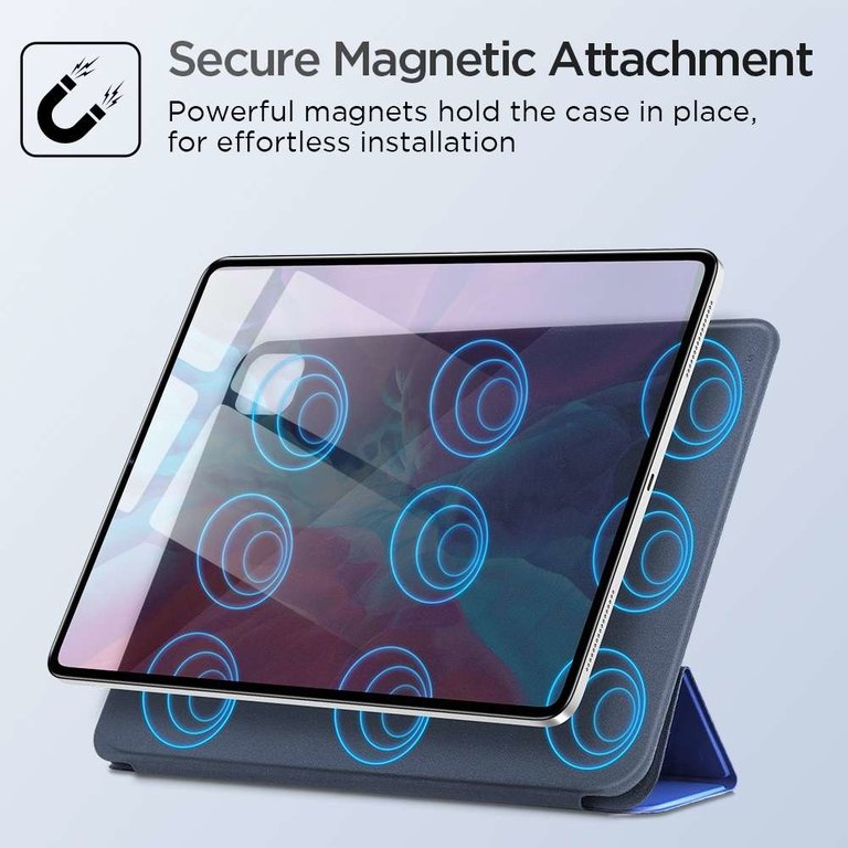 ESR ESR Apple iPad Pro 12.9 Yippee Color Magnetic Case - Blauw
