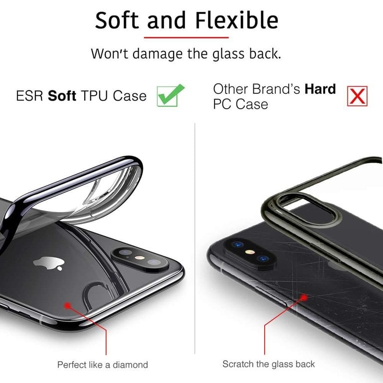 ESR ESR Apple iPhone Xs / X Case Essential - Zwart