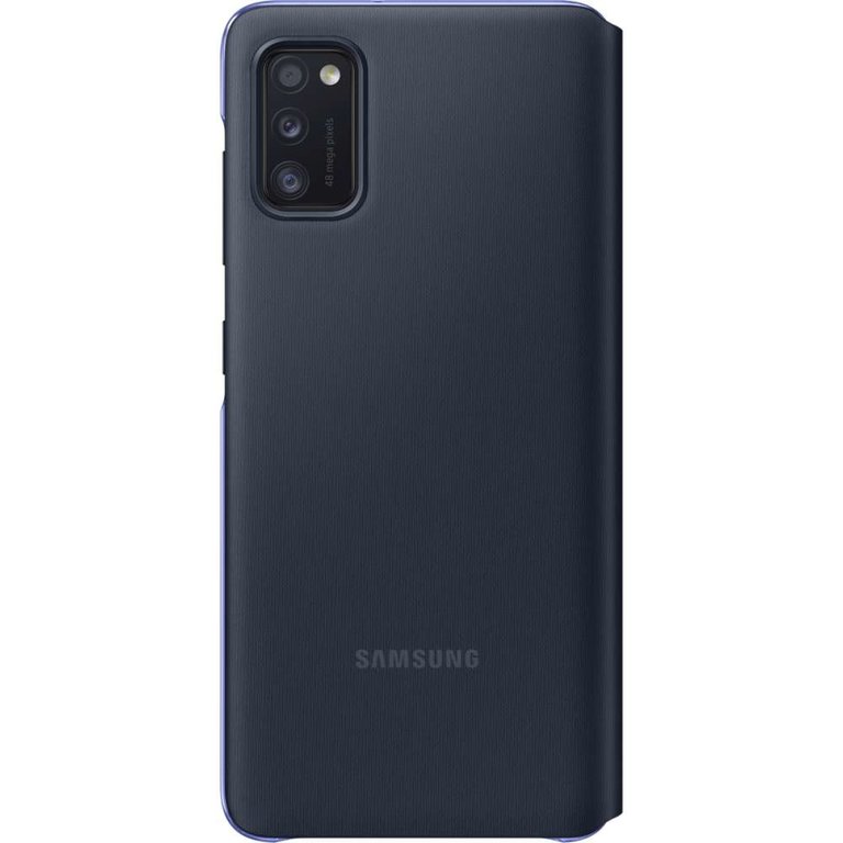 Samsung Samsung Galaxy A41 S View Wallet Cover - Zwart