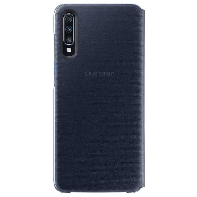 Samsung Samsung Galaxy A70 Wallet Cover - Zwart