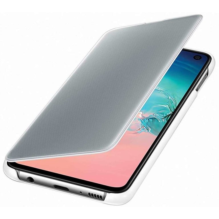 Samsung Samsung Galaxy S10e Clear View Cover - Wit