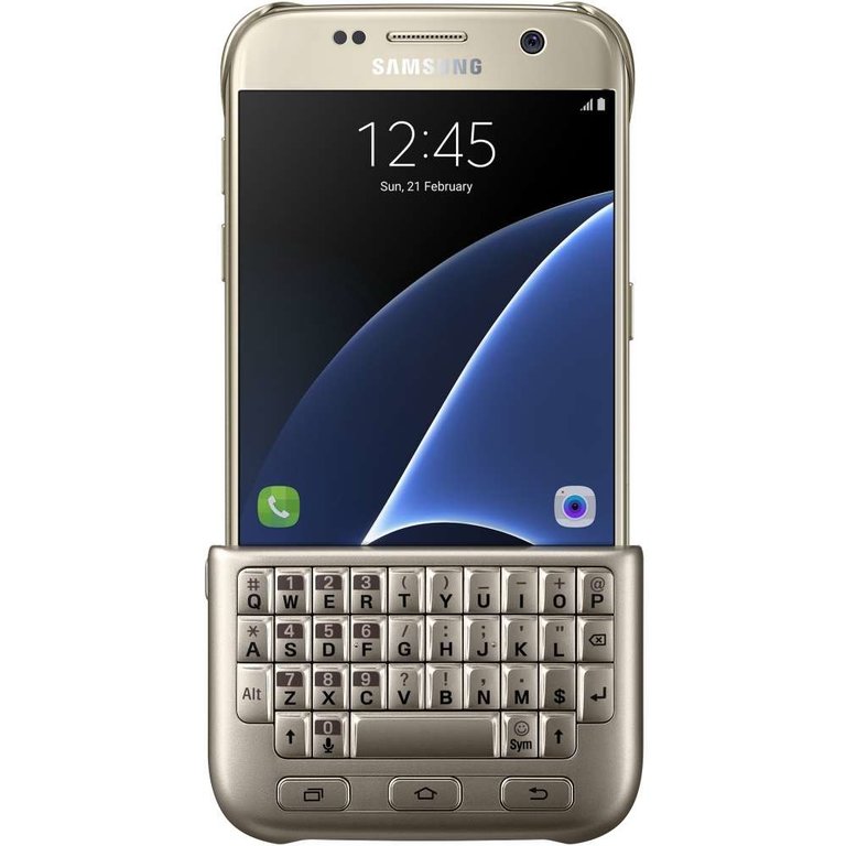 Samsung Samsung Galaxy S7 Keyboard Cover - Goud