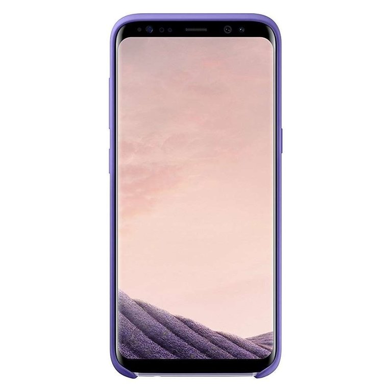 Samsung Samsung Galaxy S8 Silicone Cover - Violet
