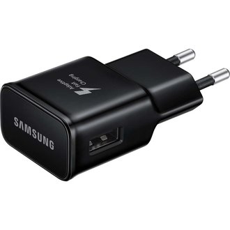 Samsung Samsung Travel Fast Charge Adapter 15W (Zwart) - EP-TA20EB Samsung Samsung Travel Fast Charge Adapter 15W (Zwart) - EP-TA20EB