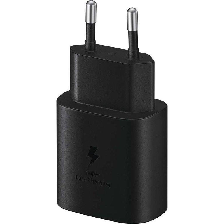 Samsung Samsung USB-C Fast Charger (25W) (Zwart) - EP-TA800XB (met kabel)