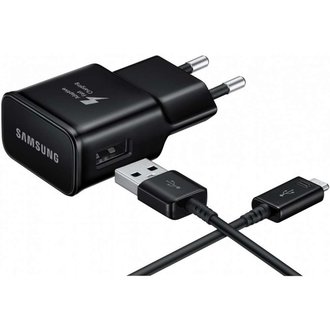 Samsung Samsung USB-C Fast Charger (2A) (Zwart) - EP-TA20EBECG (met kabel) Samsung Samsung USB-C Fast Charger (2A) (Zwart) - EP-TA20EBECG (met kabel)