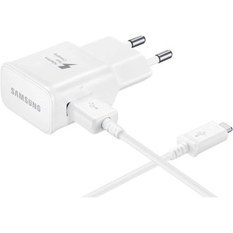 Samsung Samsung USB-C Fast Charger (2A) (Wit) - EP-TA20EWECG (met kabel) Samsung Samsung USB-C Fast Charger (2A) (Wit) - EP-TA20EWECG (met kabel)