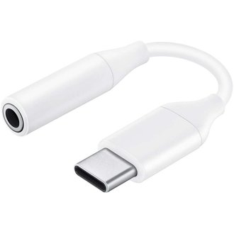 Samsung USB-C naar 3.5mm jack adapter - Wit Samsung USB-C naar 3.5mm jack adapter - Wit