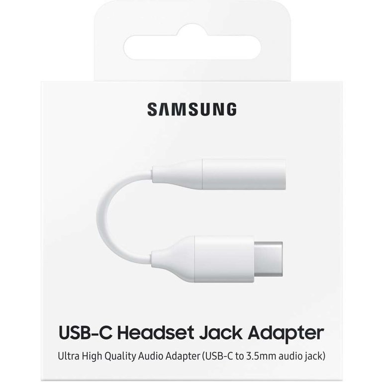 Samsung USB-C naar 3.5mm jack adapter - Wit