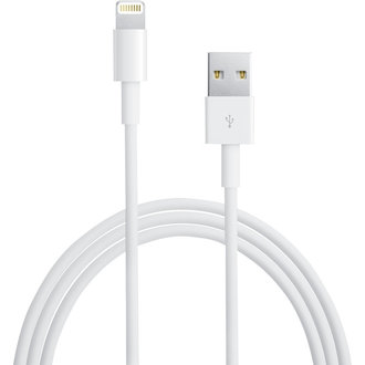 Apple Lightning naar Usb A Kabel 1 Meter - Wit