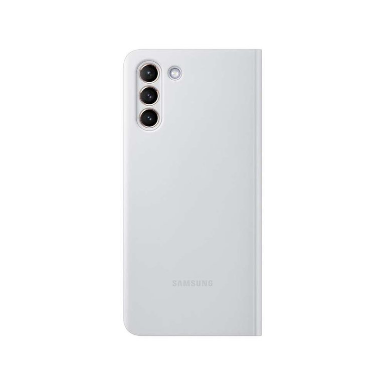Samsung  Samsung Galaxy S21 Plus Clear View Cover - Licht Grijs