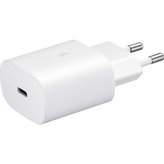 Samsung Samsung USB-C Charger (25W) (Wit) - EP-TA800NW Samsung Samsung USB-C Charger (25W) (Wit) - EP-TA800NW