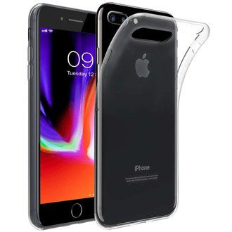 Just in Case iPhone 8 Plus Soft TPU case - Transparant
