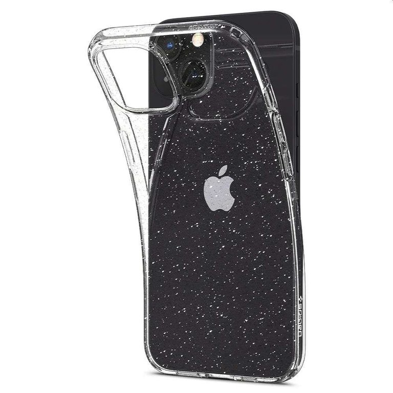 Spigen Spigen Liquid Crystal Glitter Case Apple iPhone 13 (Clear)