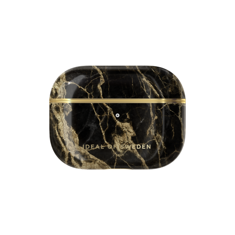 Ideal Of Sweden Printed AirPods Case - Golden Smoke Marble AirPods Pro