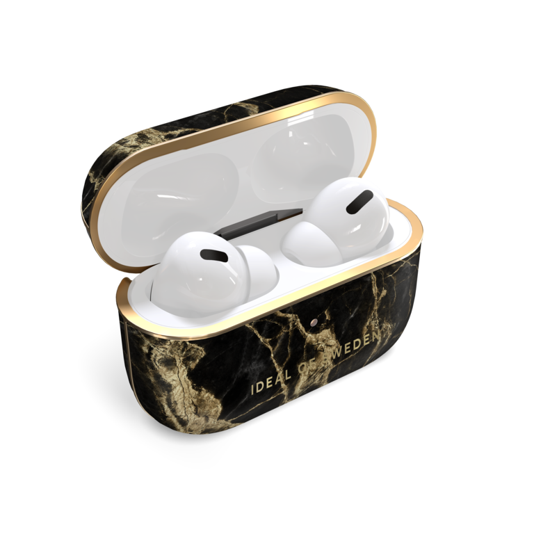 Ideal Of Sweden Printed AirPods Case - Golden Smoke Marble AirPods Pro