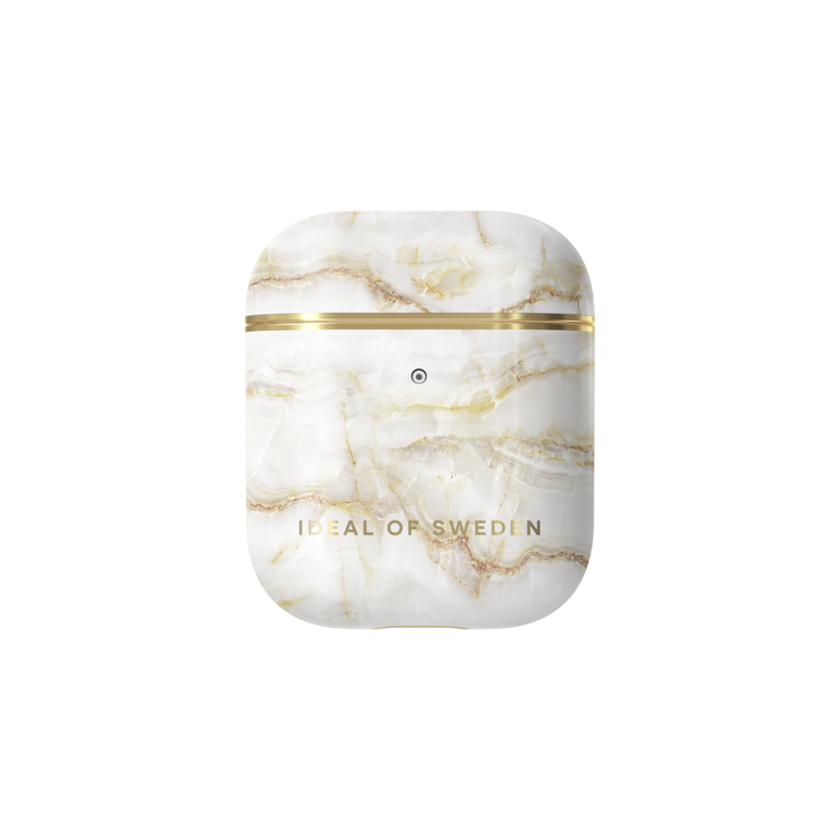 Ideal Of Sweden Printed AirPods Case - Golden Pearl Marble AirPods 1 & 2