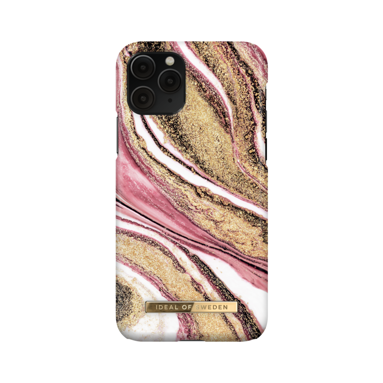 Ideal Of Sweden Printed Case  iPhone 11 Pro / XS / X  Cosmic Pink Swirl