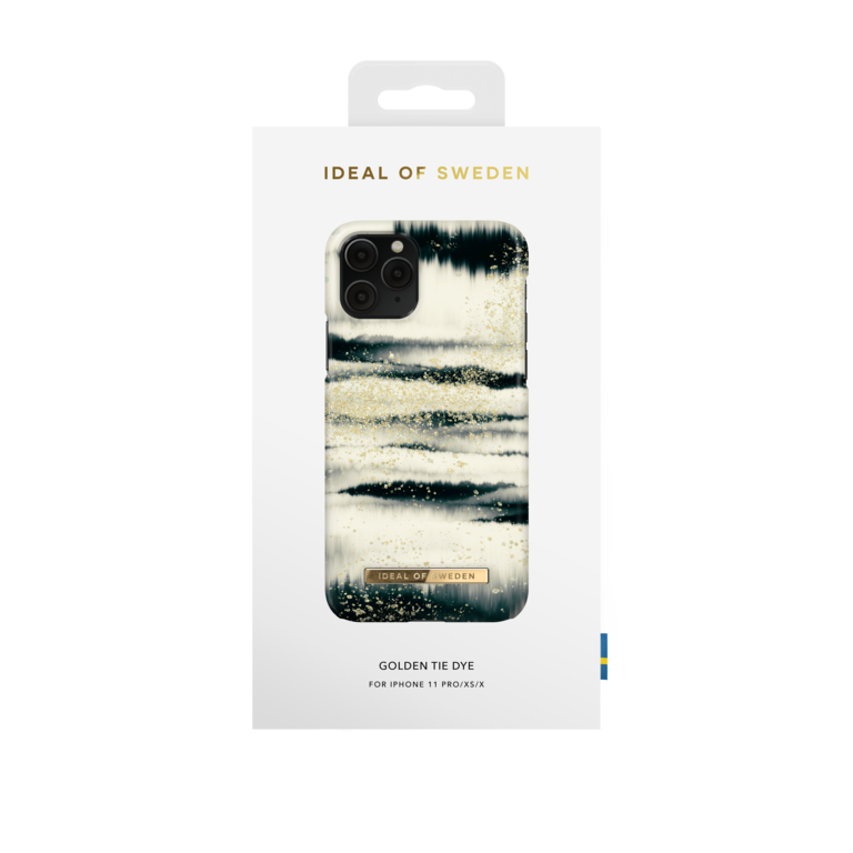 Ideal Of Sweden Printed Case iPhone 11 Pro / XS / X Golden Tie Dye