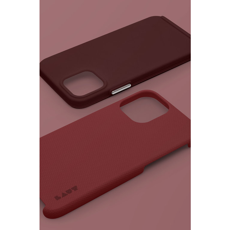 LAUT LAUT Shield iPhone 12 / 12 Pro - Crimson