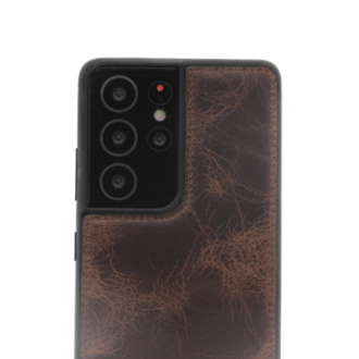 Minim Minim Backcover Galaxy S21 Ultra - Brown