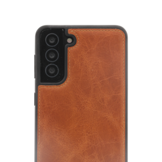 Minim Minim Backcover Galaxy S21+ - Cognac